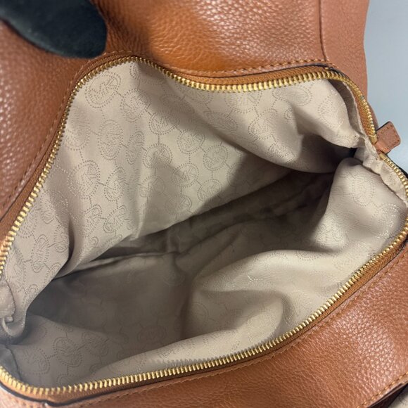 MICHAEL MICHAEL KORS JET SET LARGE CHAIN LEATHER SHOULDER TOTE BAG - Picture 11 of 14